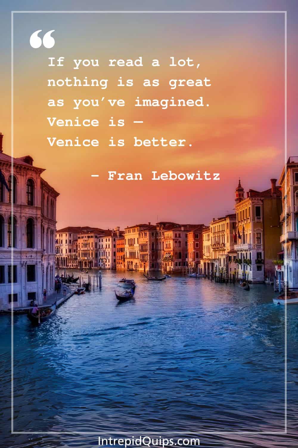 80 Venice Quotes And Captions Celebrating The Floating City ...